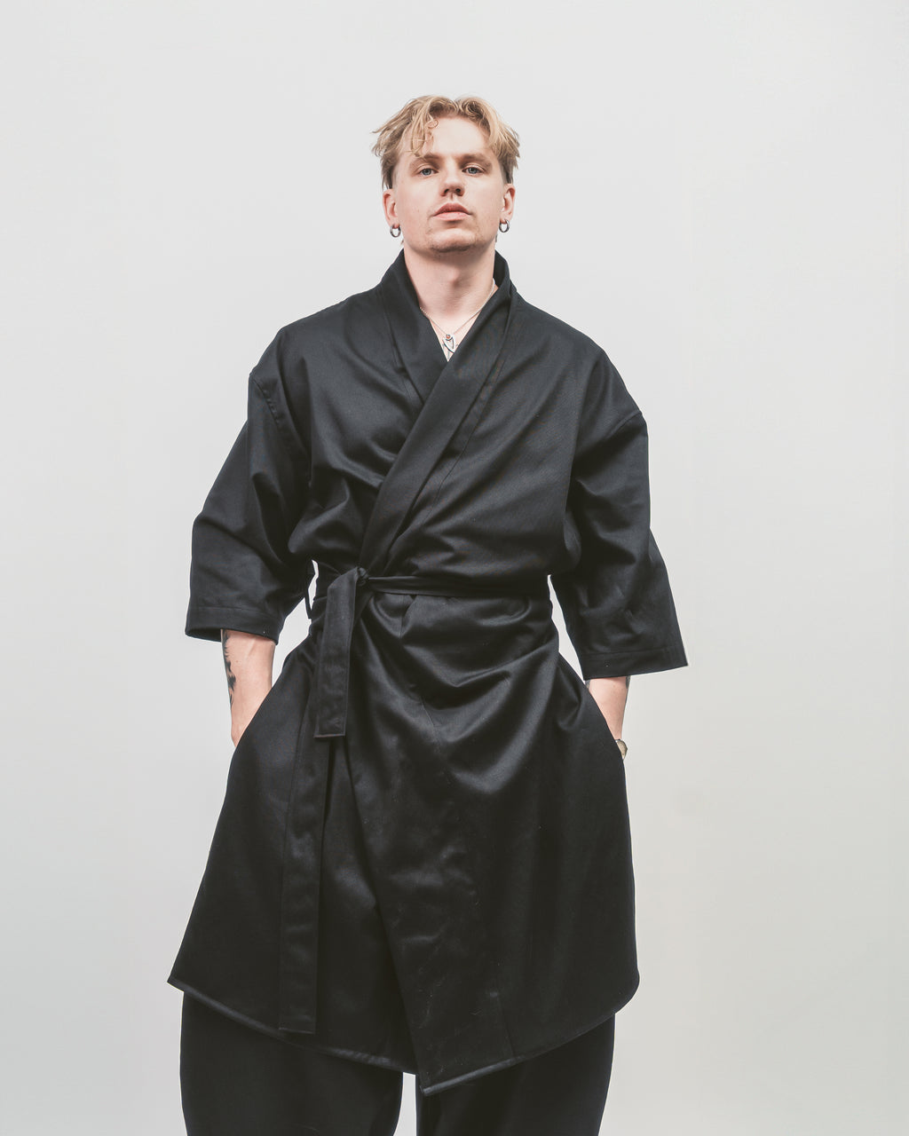 Original 'Shotgun mono' shirt | Twill longcoat
