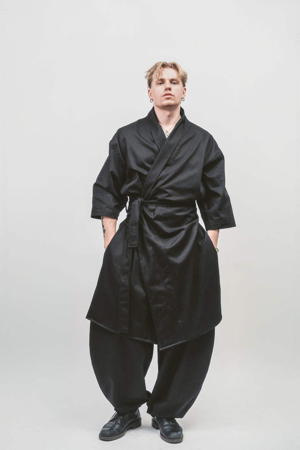 Original 'Shotgun mono' shirt | Twill longcoat