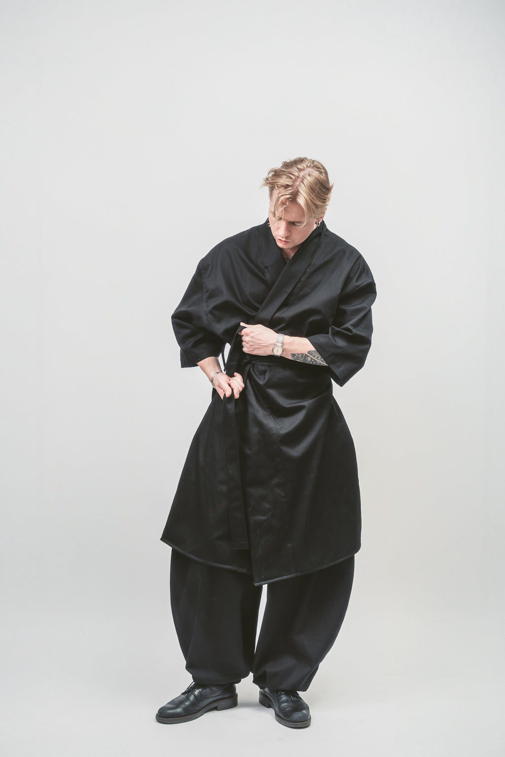 Original 'Shotgun mono' shirt | Twill longcoat