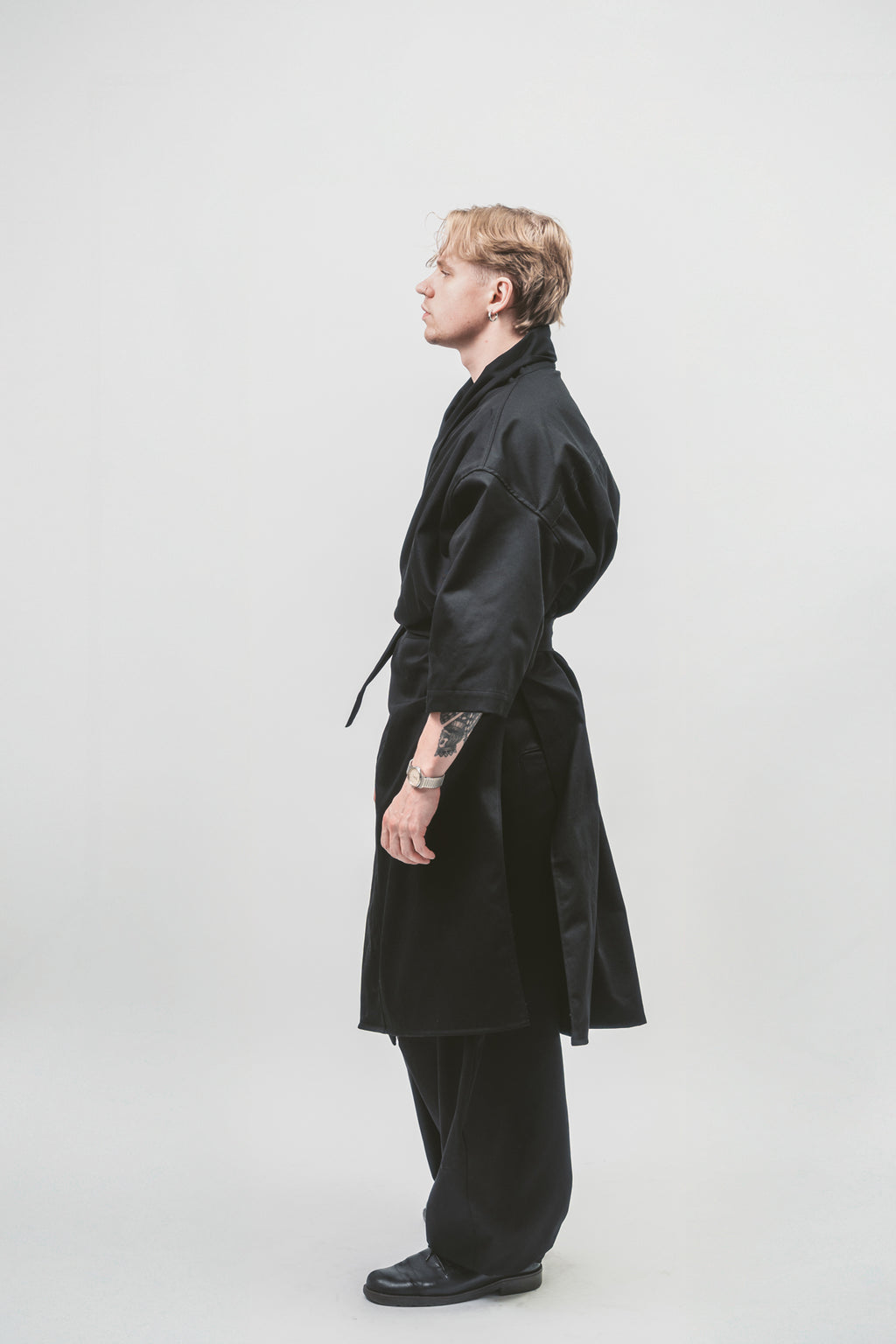 Original 'Shotgun mono' shirt | Twill longcoat