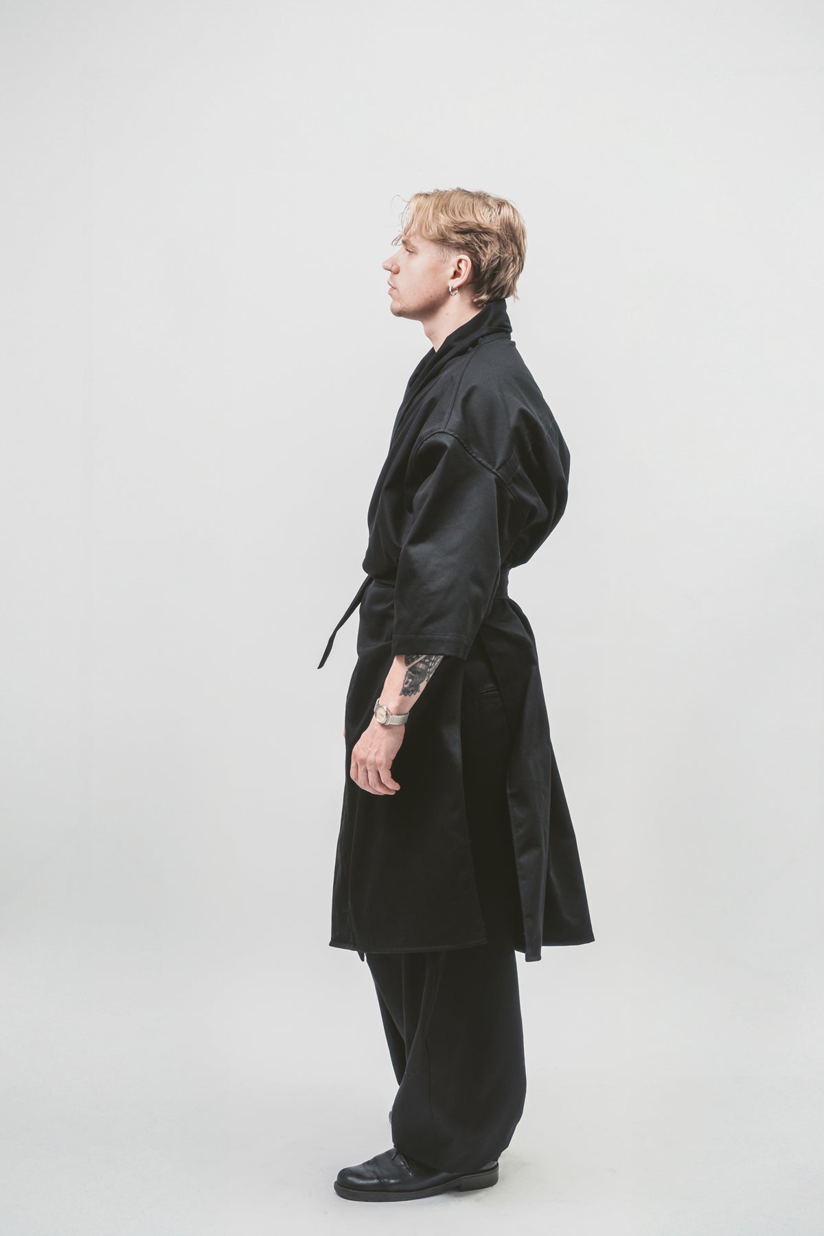 Original 'Shotgun mono' shirt | Twill longcoat