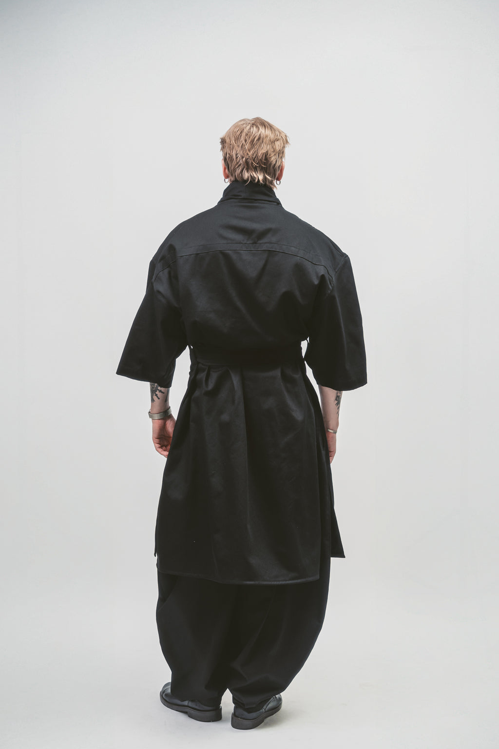 Original 'Shotgun mono' shirt | Twill longcoat
