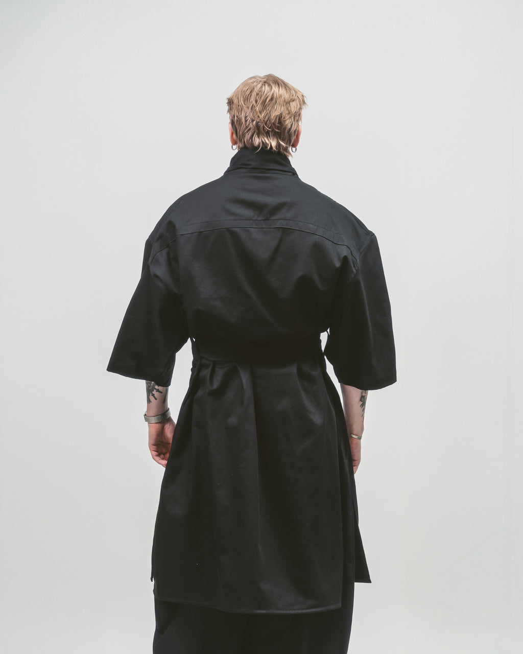 Original 'Shotgun mono' shirt | Twill longcoat