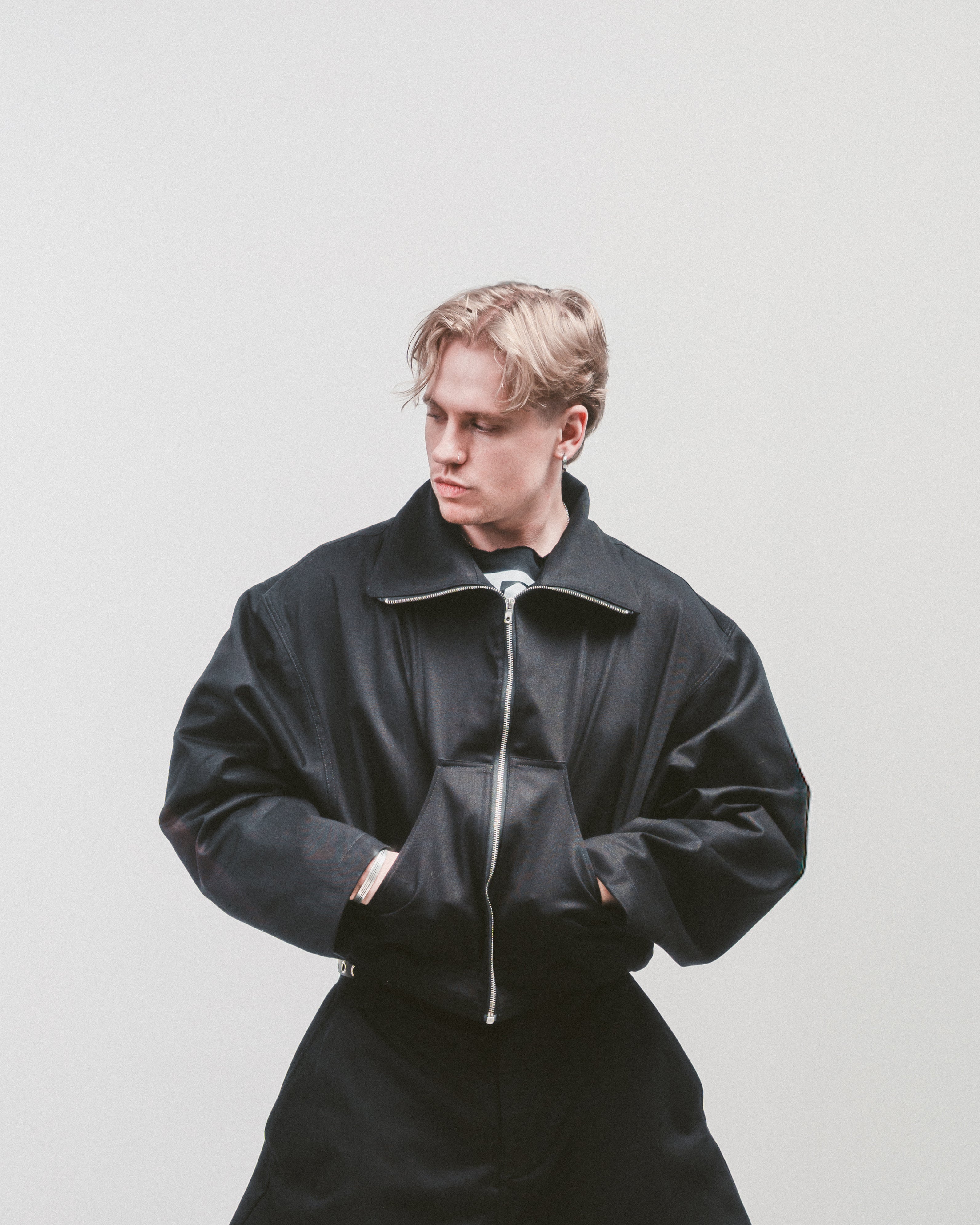 Original 'Choke' jacket | Black light jacket