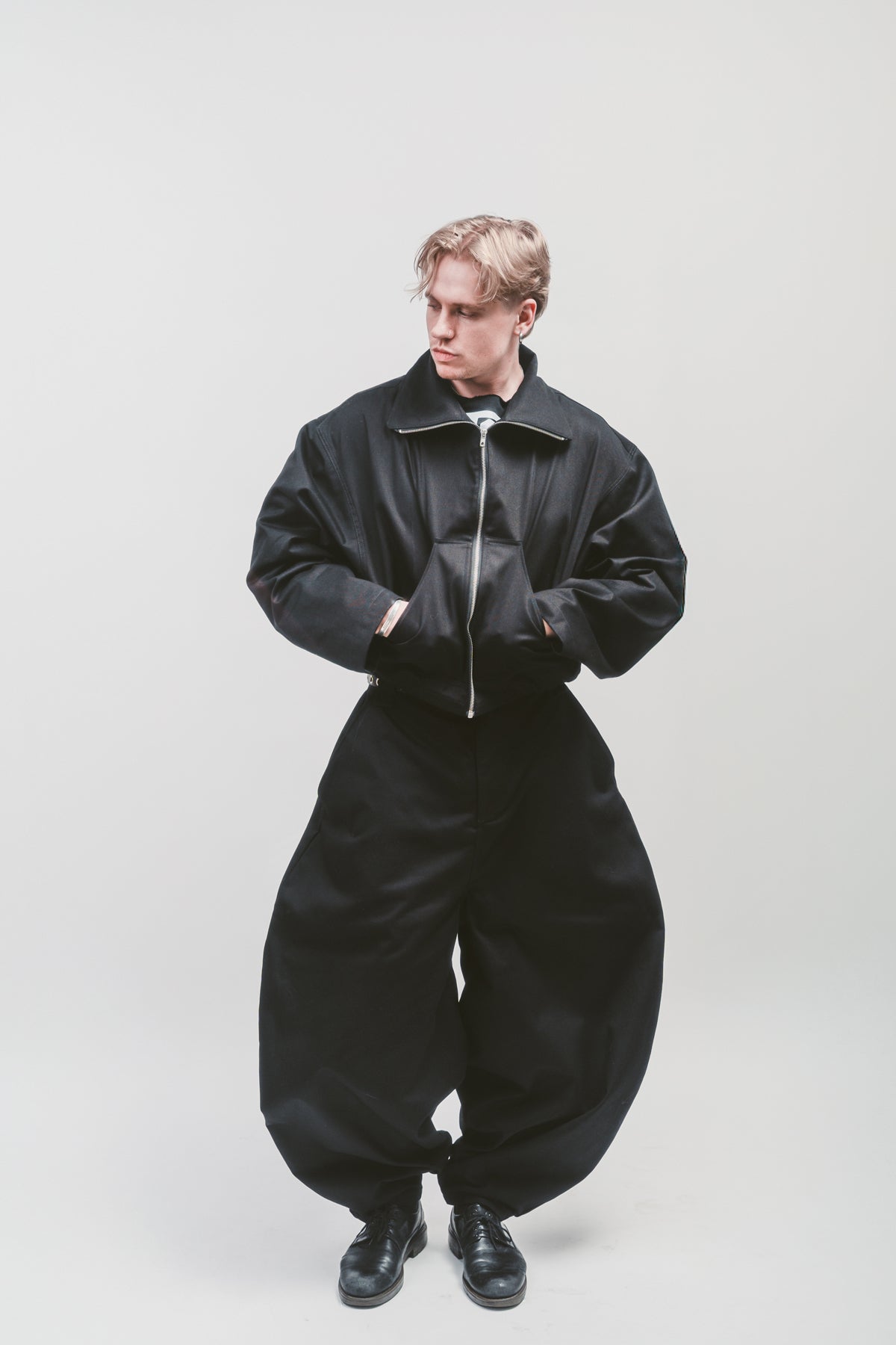 Original 'Choke' jacket | Black light jacket