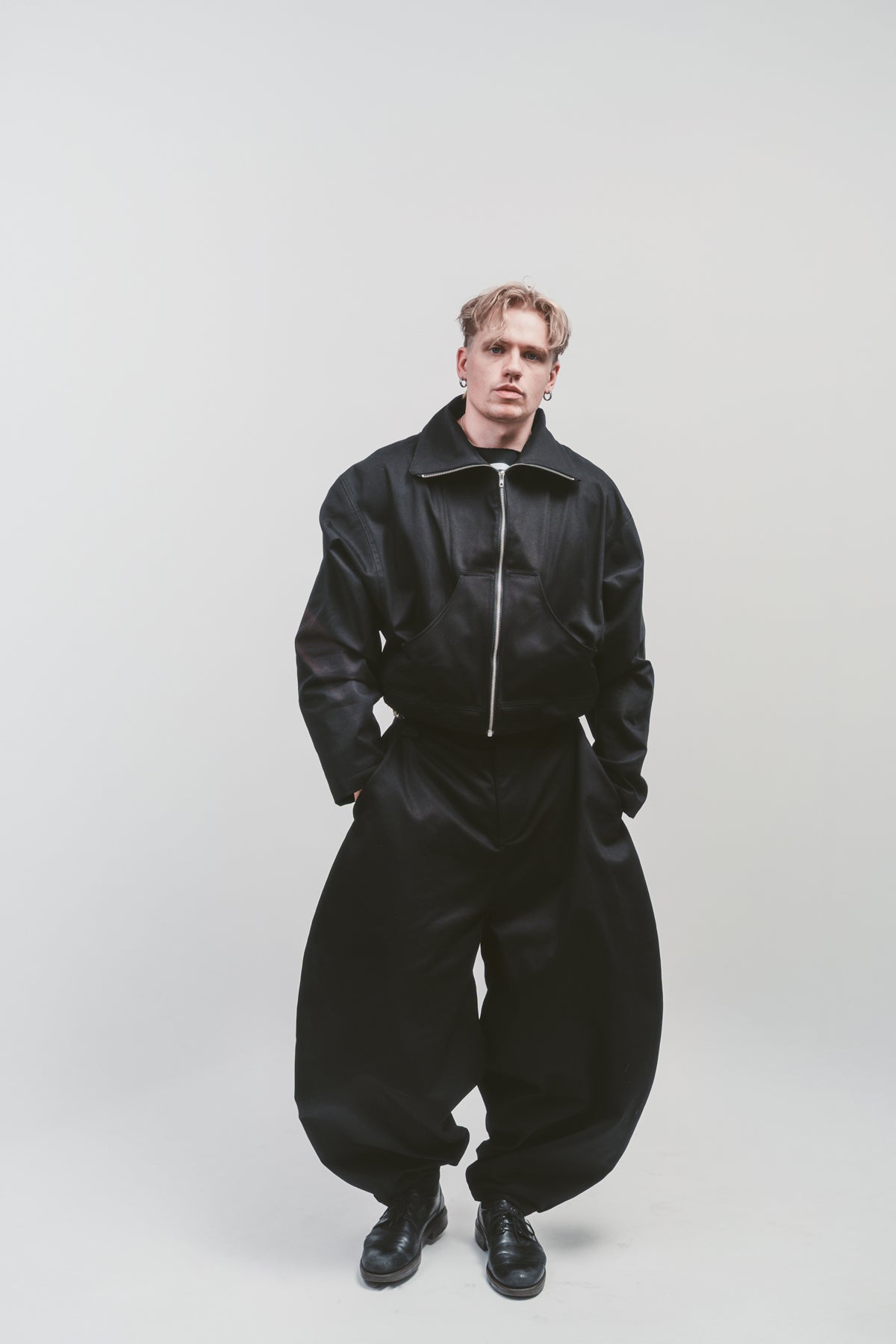 Original 'Choke' jacket | Black light jacket