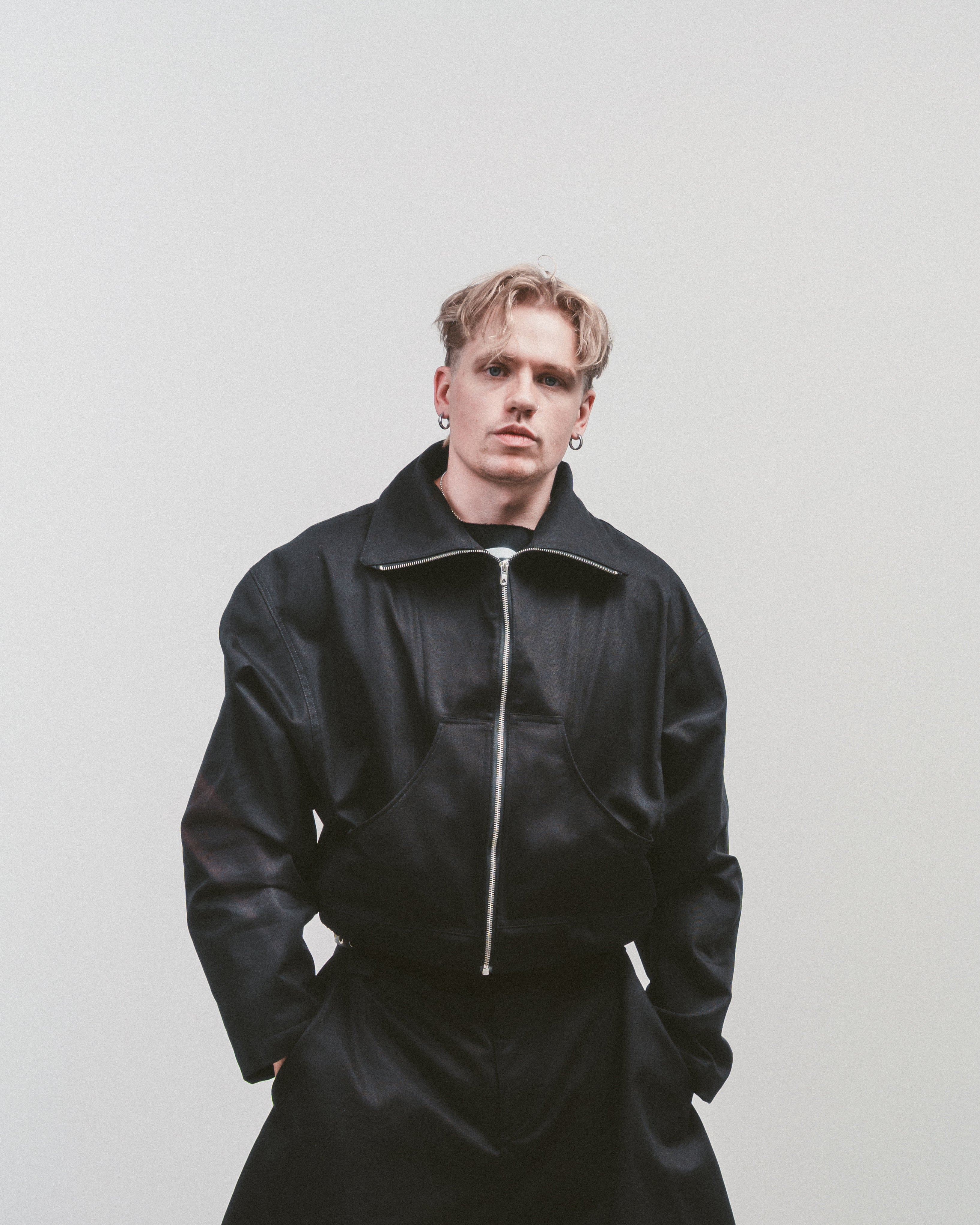 Original 'Choke' jacket | Black light jacket